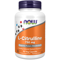 NOW L-CITRULLINE 750MG 90 V/CAPS