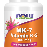 NOW MK-7 VITAMIN K-2 100MCG 60 VEG CAPS