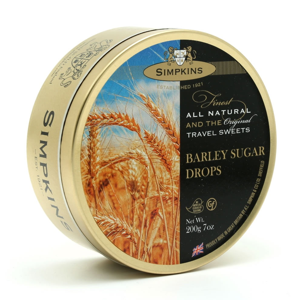 SIMPKINS BARLEY SUGAR DROPS 200G