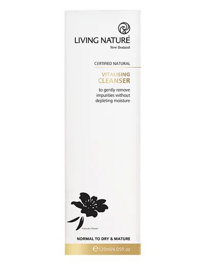 LIVING NATURE VITALISING CLEANSER 120ML