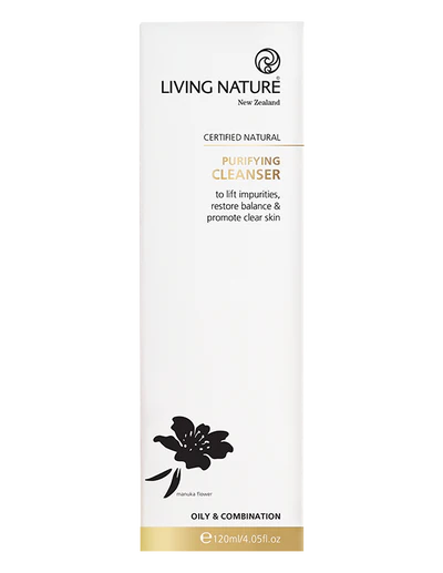 LIVING NATURE PURIFYING CLEANSER 120ML