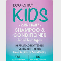 Eco Chic Kids 2-In-1 Daily Shampoo & Conditioner 487ml #39248
