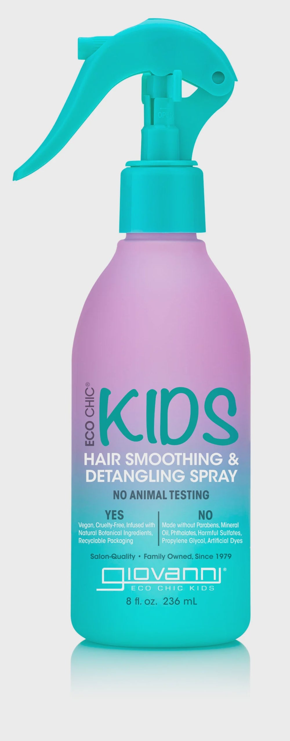 Eco Chic Kids Hair Smoothing & Detangling Spray 236ml #39250
