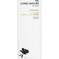 LIVING NATURE NOURISHING HAND & BODY CREAM 150ML