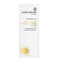 LIVING NATURE DAILY PROTECT FACIAL LOTION SPF 20 60ML