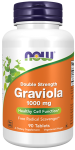 NOW GRAVIOLA DOUBLE STRENGTH 90 TABS