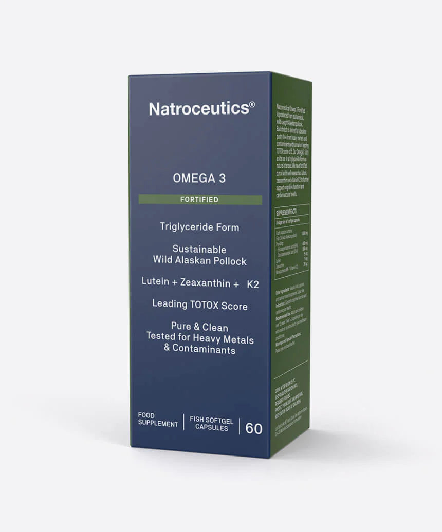 NATROCEUTICS OMEGA 3 FORTIFIED 60 CAPS