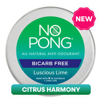 No Pong Luscious Lime Bicarb Free, 35g