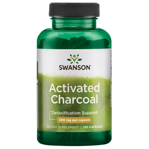 SWANSON ACTIVATED CHARCOAL 120 CAPS