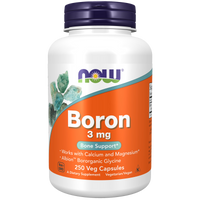 NOW BORON 3MG 250 VEG CAPS