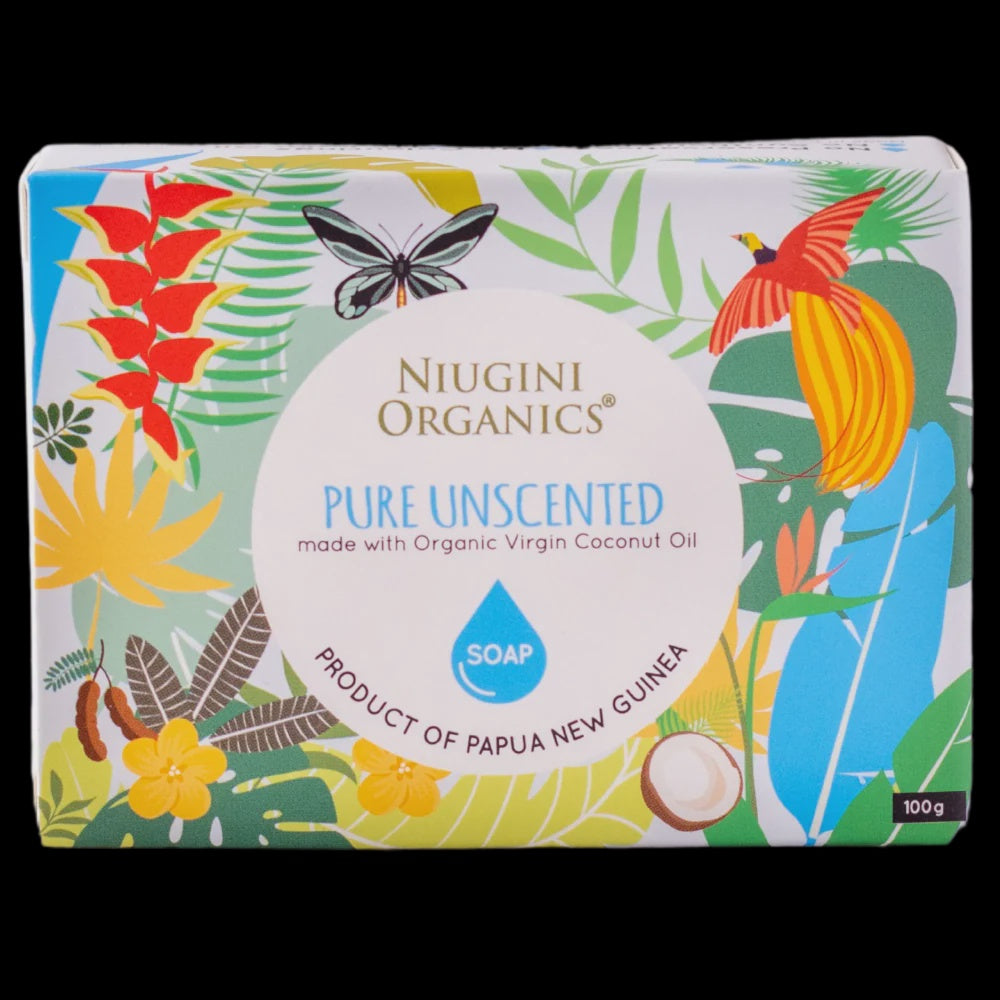 Niugini Organics Soap Pure Unscented 100g