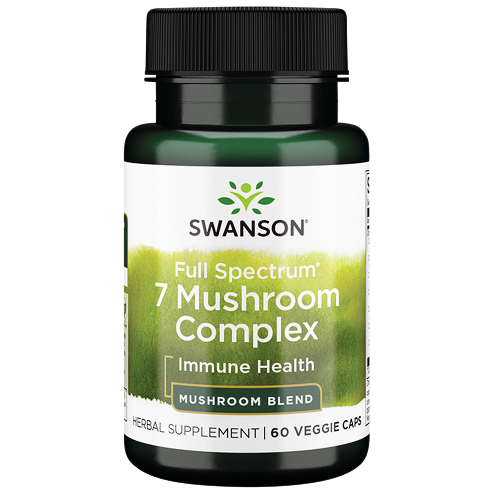 Swanson 7 Mushroom Complex 60 veg caps