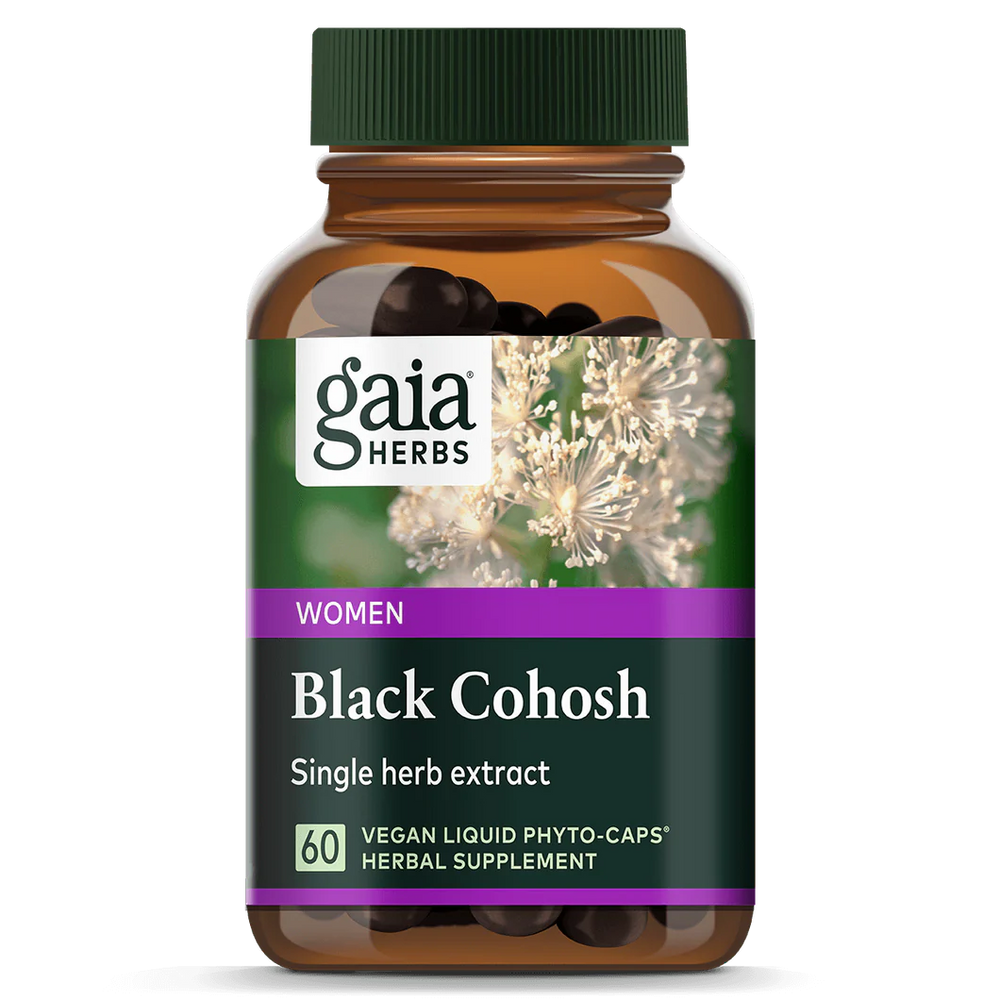 GAIA HERBS BLACK COHOSH 60 LIQUID VEG CAPS