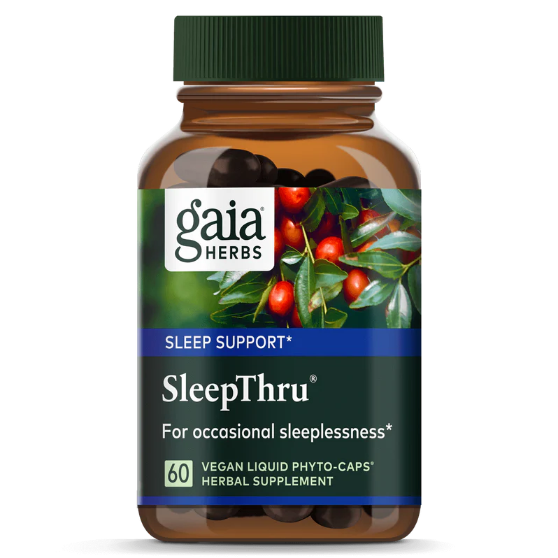 GAIA HERBS SLEEPTHRU 60 VEG CAPS