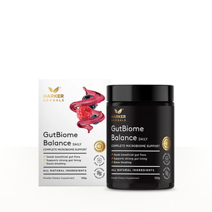 HARKER HERBALS GUTBIOME BALANCE 130GM