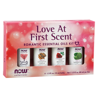 NOW ESSENTIAL OILS KIT LOVE AT FIRST SCENT ROMANTIC 4X 10ML