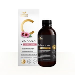 HARKER HERBALS BE WELL ECHINACEA +  VITAMIN C + ZINC 200ML