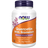 NOW QUERCETIN WITH BROMELAIN 120 CAPS
