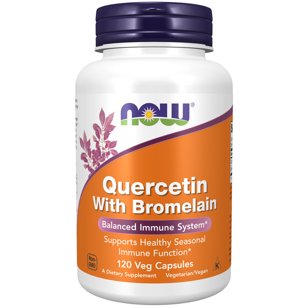 NOW QUERCETIN WITH BROMELAIN 120 CAPS