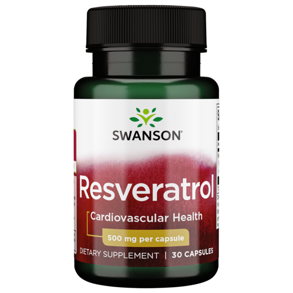 SWANSON RESVERATROL 30 CAPS