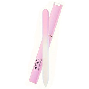 SCOUT GLASS NAIL FILE PINK