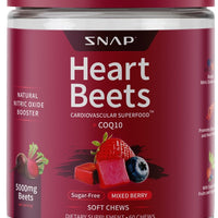 Snap Heart Beets + CoQ10 60 Chews