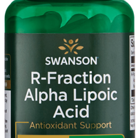 SWANSON R-FRACTION ALPHA LIPOIC ACID 100MG 60 CAPS