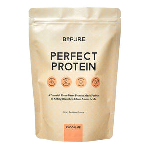 BEPURE PERFECT PLANT  PROTEIN CHOCOLATE REFILL POUCH 600G