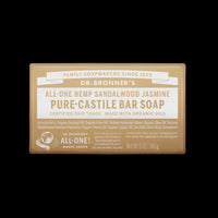 Dr Bronner Sandalwood Jasmine bar Soap 140g