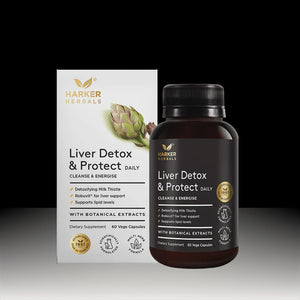 HARKER HERBALS DD LIVER DETOX & PROTECT 60 VEG CAPS