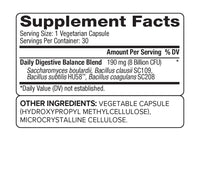 PROBIOGEN DAILY DIGESTIVE BALANCE PROBIOTIC 30 V/CAPS
