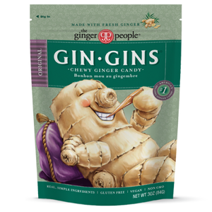 GINGER PEOPLE GIN GINS ORIGINAL GINGER CANDY 60GMS