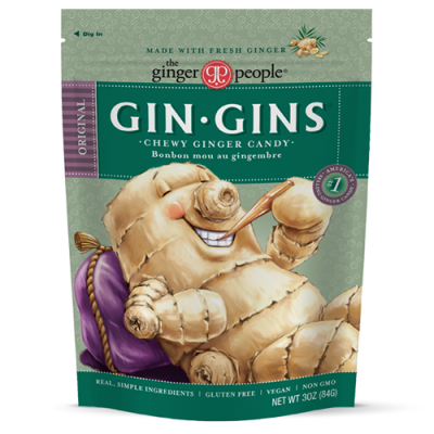 GINGER PEOPLE GIN GINS ORIGINAL GINGER CANDY 60GMS