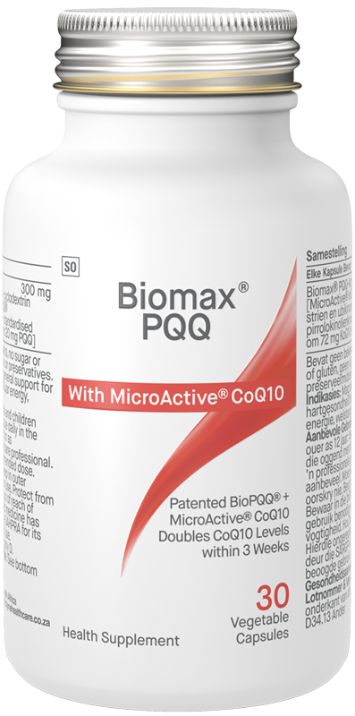 COYNE BIOMAX PQQ WITH COQ10 COMPLEX 300MG 30 V/CAPS