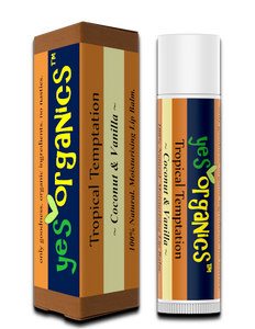 YES ORGANICS LIP BALM COCONUT & VANILLA 4.25G