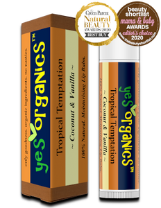 YES ORGANICS LIP BALM COCONUT & VANILLA 4.25G