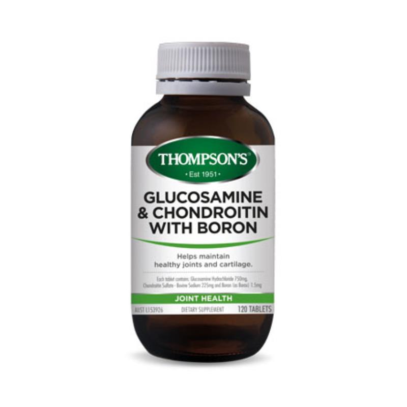 THOMPSONS GLUCOSAMINE & CHONDROITIN WITH BORON 120 TABS