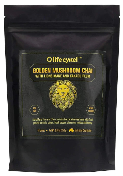 LIFECYKEL GOLDEN MUSHROOM CHAI 100G