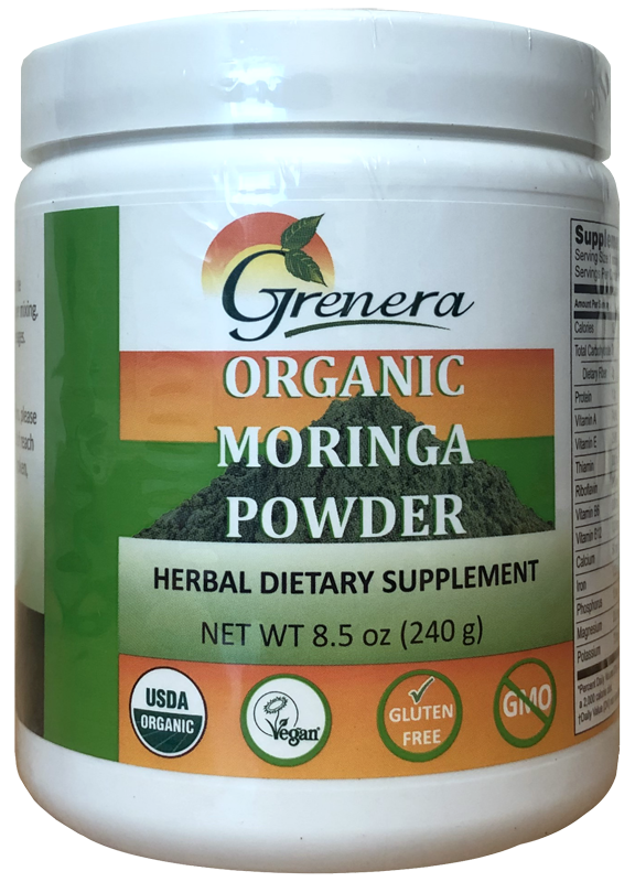 GRENERA MORINGA LEAF POWDER 240GMS