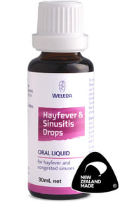 WELEDA HAYFEVER & SINUSITIS DROPS 30ML