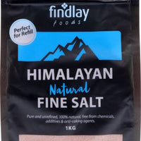 FINDLAYS HIMALAYAN SALT FINE 1KG