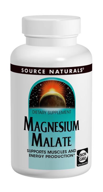 SOURCE NATURALS MAGNESIUM MALATE 90 TABS