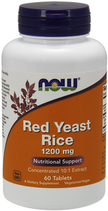 NOW RED YEAST RICE 1200MG 60 TABS