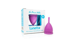 LUNETTE MENSTRUAL CUP PURPLE MODEL 1 #32564