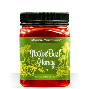 MOUNTAIN VALLEY NATIVE BUSH HONEY 500G