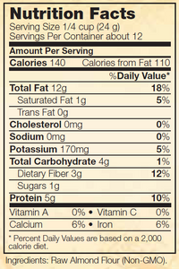 NOW RAW ALMOND FLOUR 284 GMS