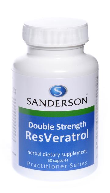 SANDERSON RESVERATROL DOUBLE STRENGTH 450MG  60CAPS