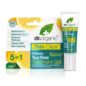 DR.ORGANIC SKIN CLEAR TREATMENT GEL 10ML DNO