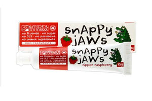 NATURES GOODNESS SNAPPY JAWS TOOTHPASTE STRAWBERRY 75G