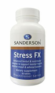 SANDERSON STRESS  FX 60 TABS